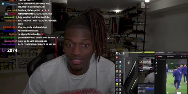 半岛体育网址-莱奥直播谈博尼法斯：他是我喜欢的球员类型 我的小腿在逐步康复